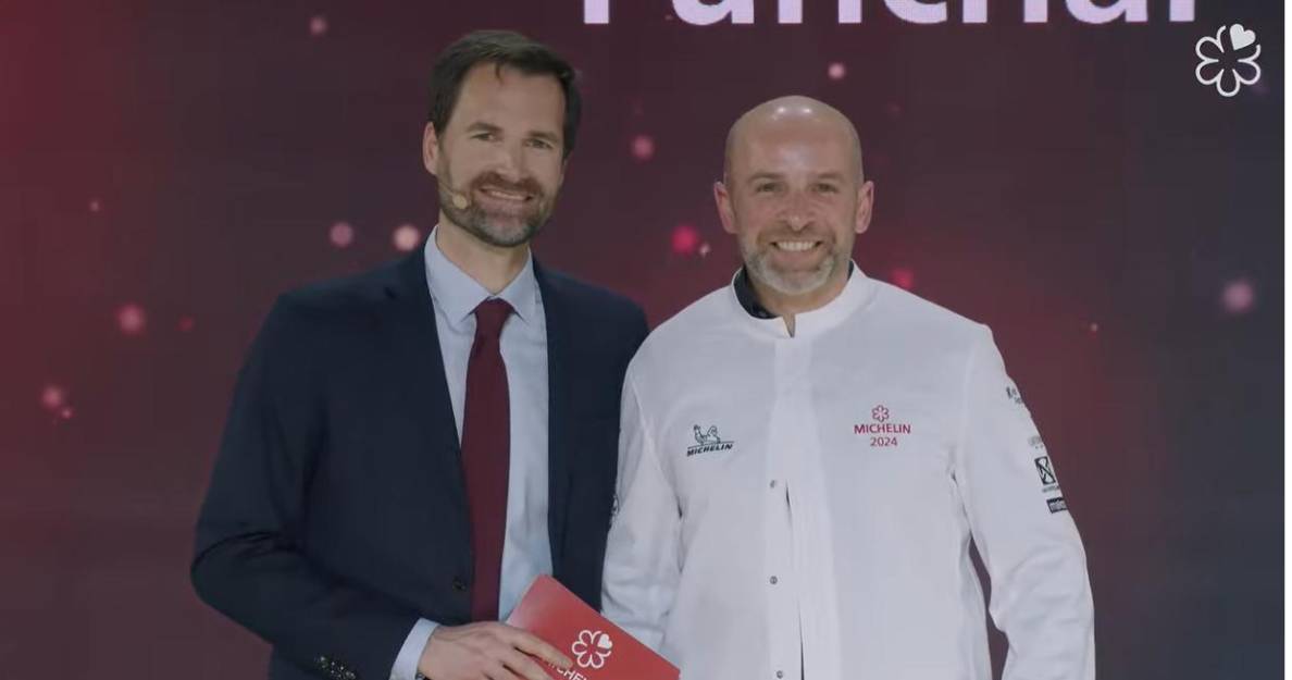 Octávio Freitas ganha primeira Estrela Michelin e dedica a à Madeira