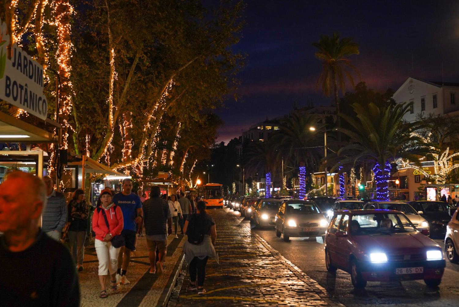 Veja as imagens do Funchal iluminado