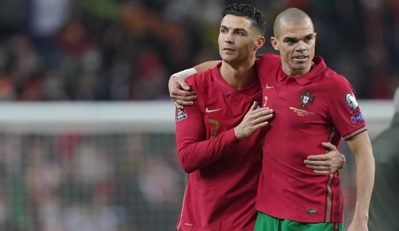 Cristiano Ronaldo despede-se do “irmão” Pepe e fala em “amizade e respeito”