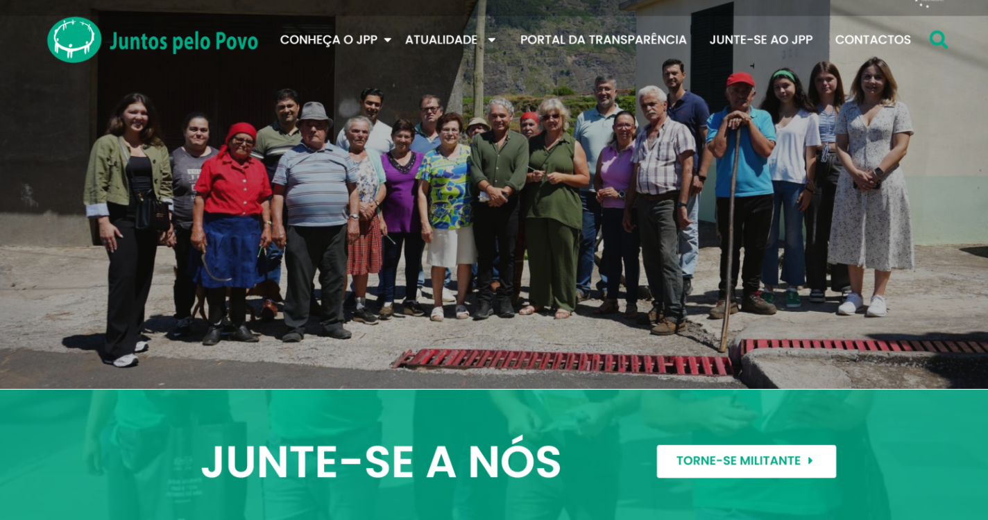 JPP lança novo website