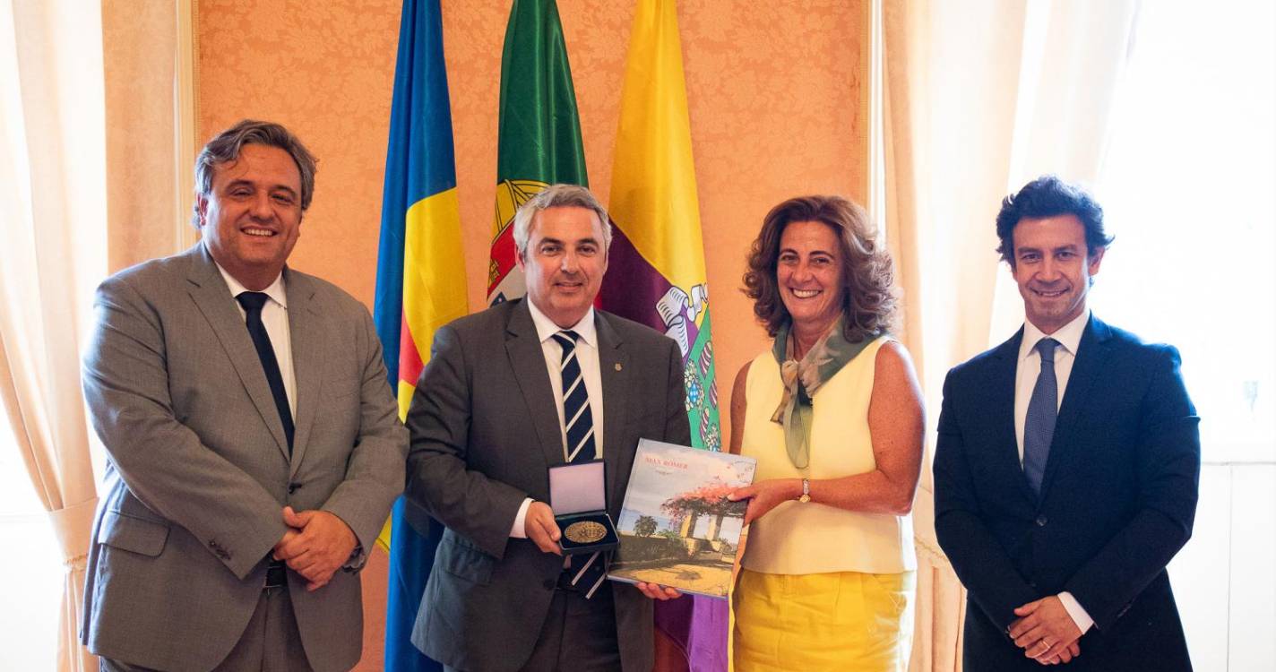 Cristina Pedra recebeu presidente da Câmara Municipal de Ponte Delgada