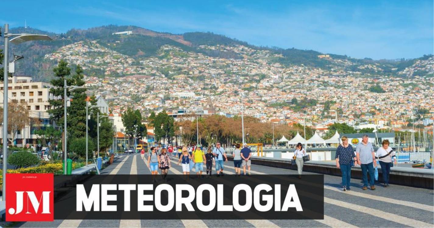 20ºC é a temperatura máxima prevista para hoje para a Madeira