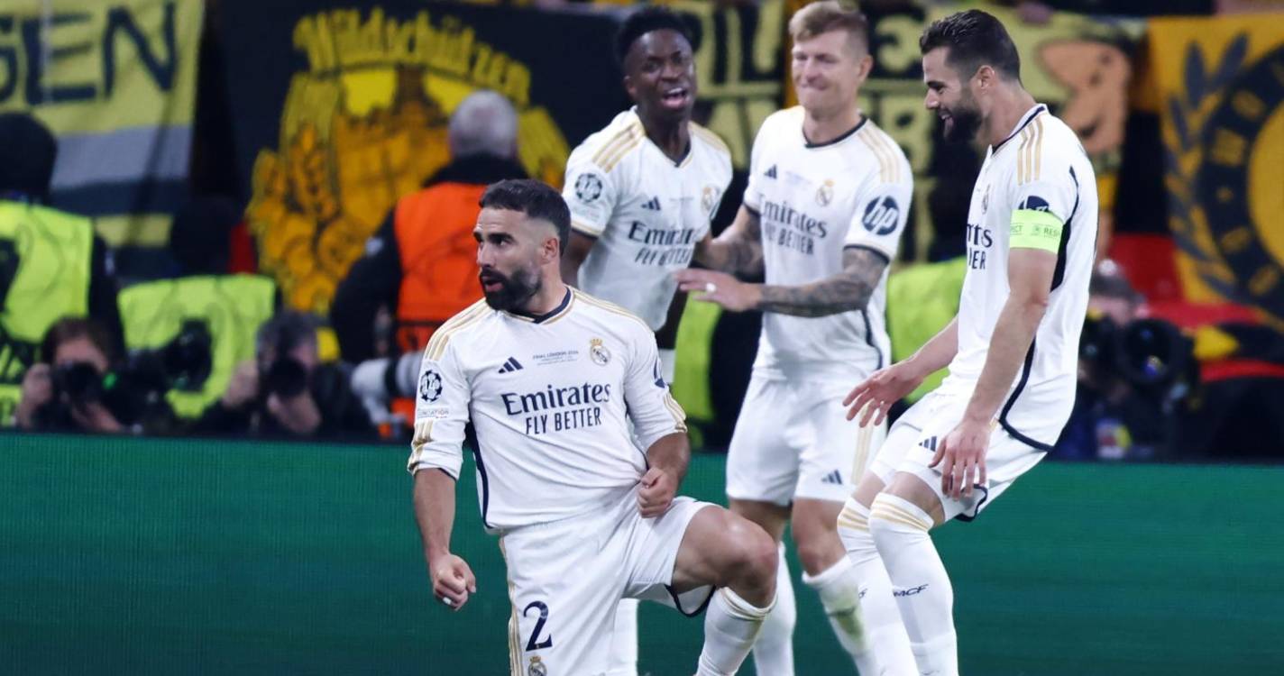 Champions: Real Madrid campeão da Europa pela 15.ª vez