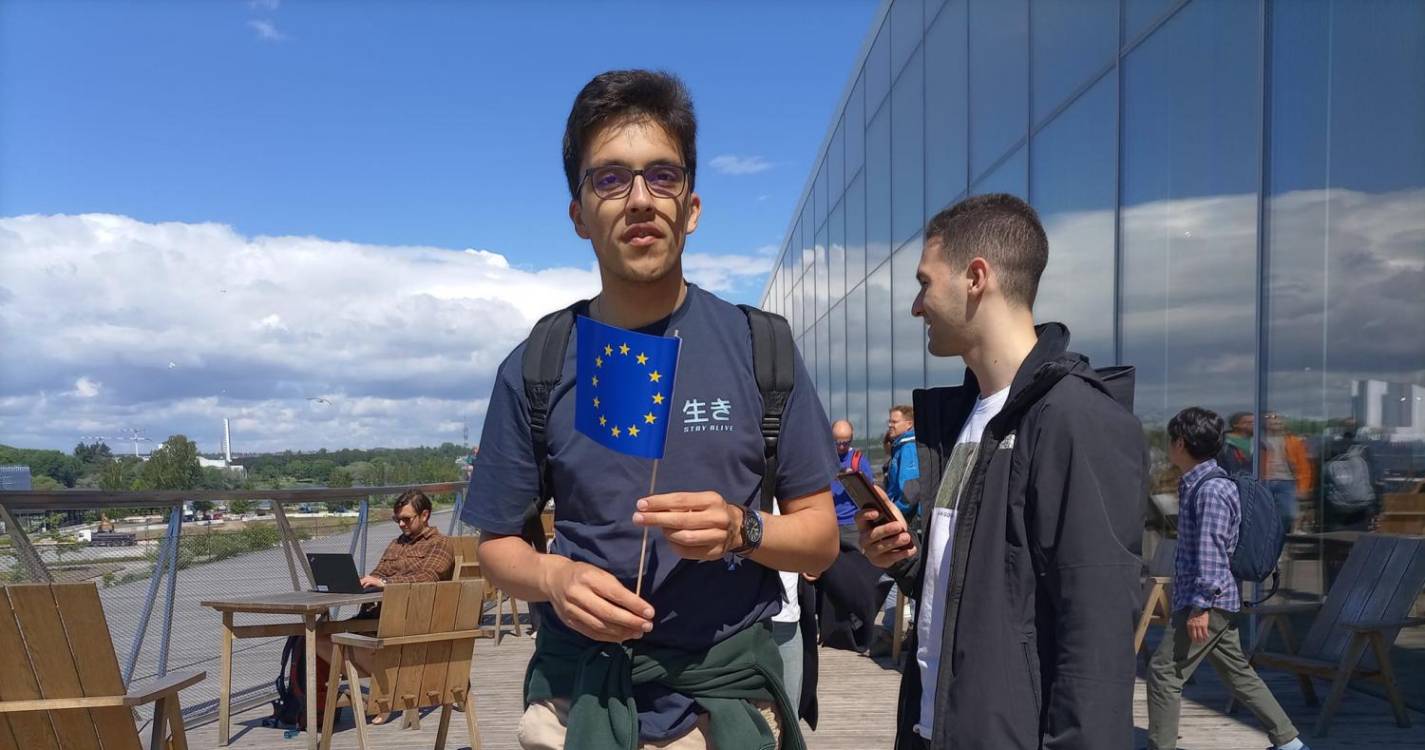 Estudante da Francisco Franco no EuroApprentices em Helsínquia