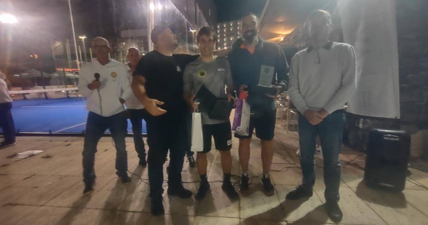 Torneio de Padel do CD Nacional envolveu 174 atletas e terminou em festa