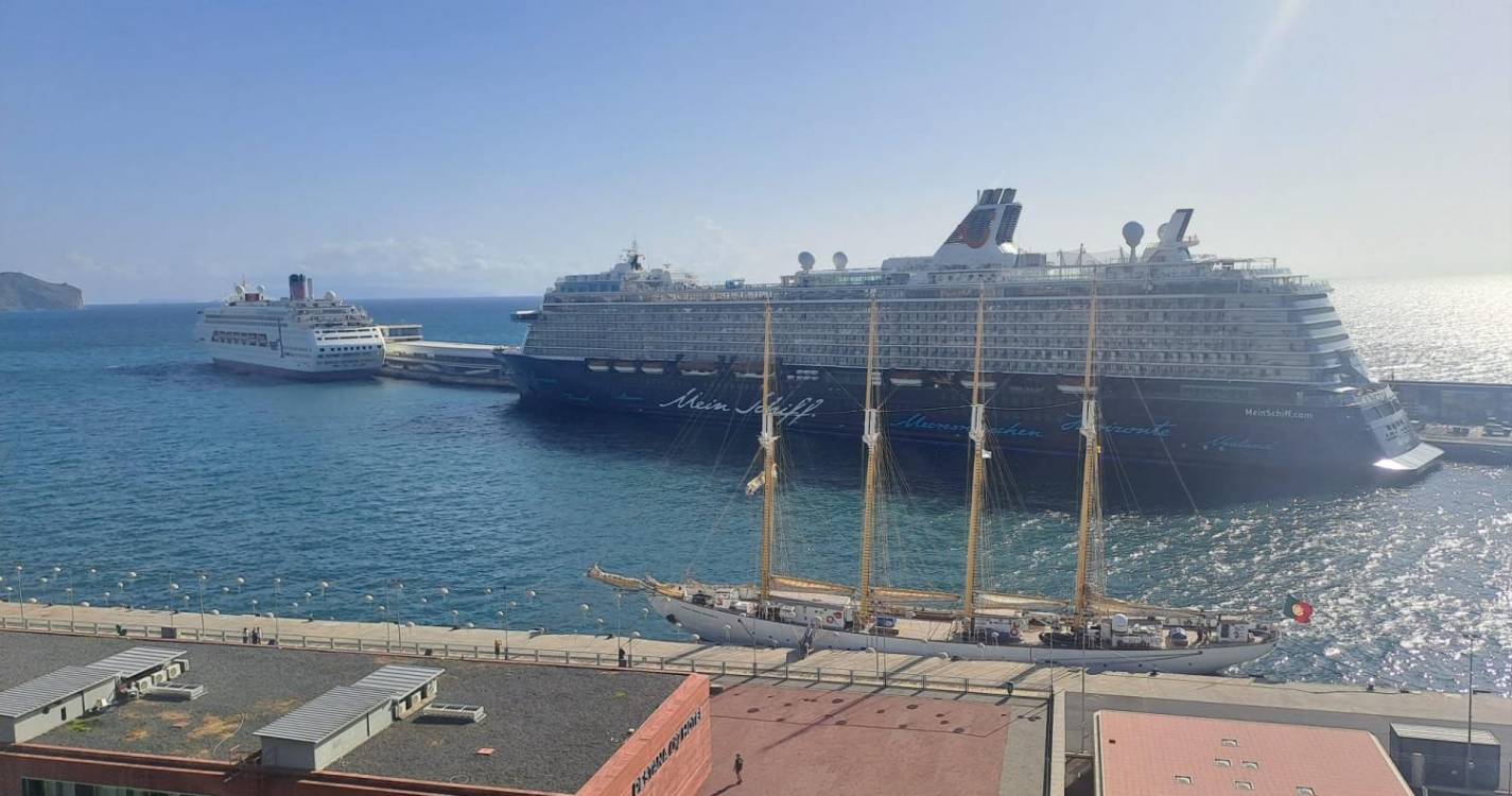 Mais de 5.300 pessoas chegam à Madeira a bordo de dois navios