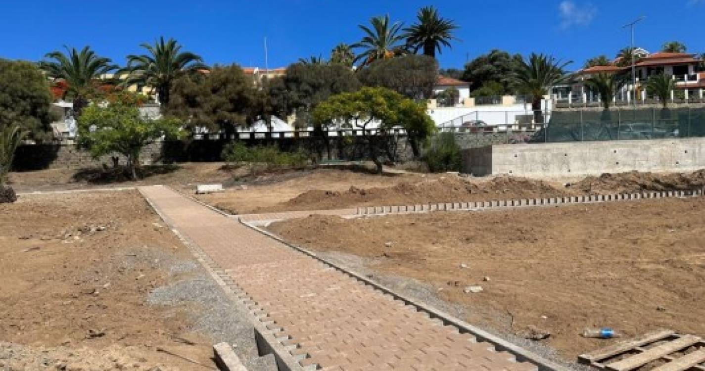 Parque Urbano do Porto Santo pronto no final de julho