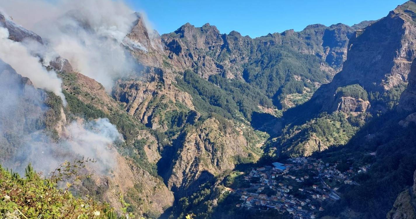 Incêndios: Situação no Curral das Freiras é a mais preocupante