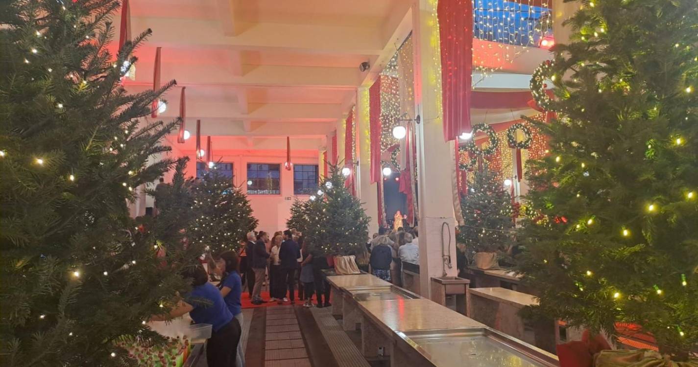 Magia do Natal no Funchal começa no Mercado dos Lavradores [Com fotos e vídeo]