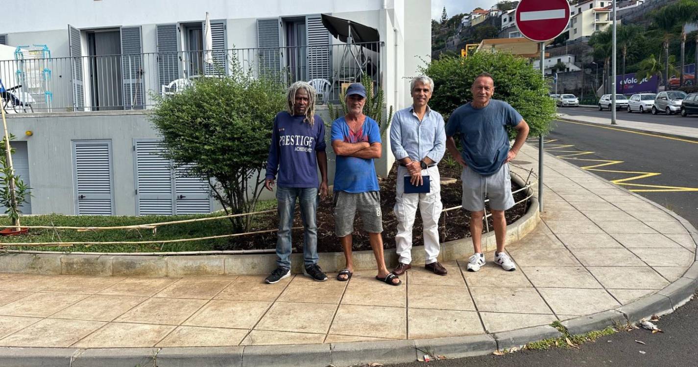 Junta de Freguesia de São Pedro e grupo de moradoras dos Viveiros recuperam jardins