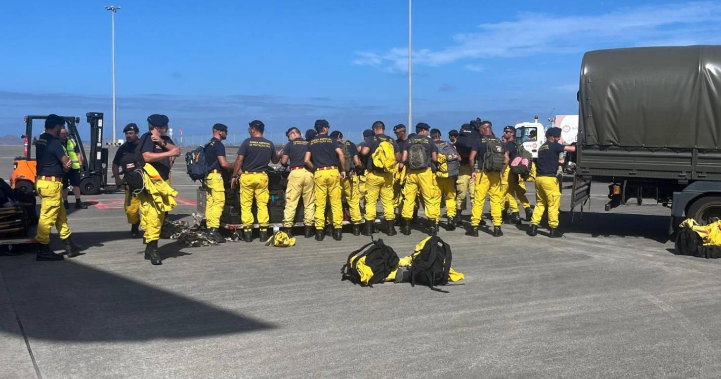 Incêndios: 60 operacionais do continente já estão no terreno; Força Especial soma agora 151 elementos