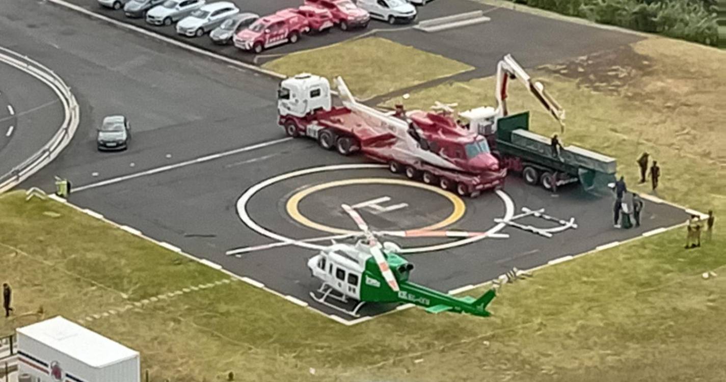 Novo helicóptero chegou à Região para substituir o atual