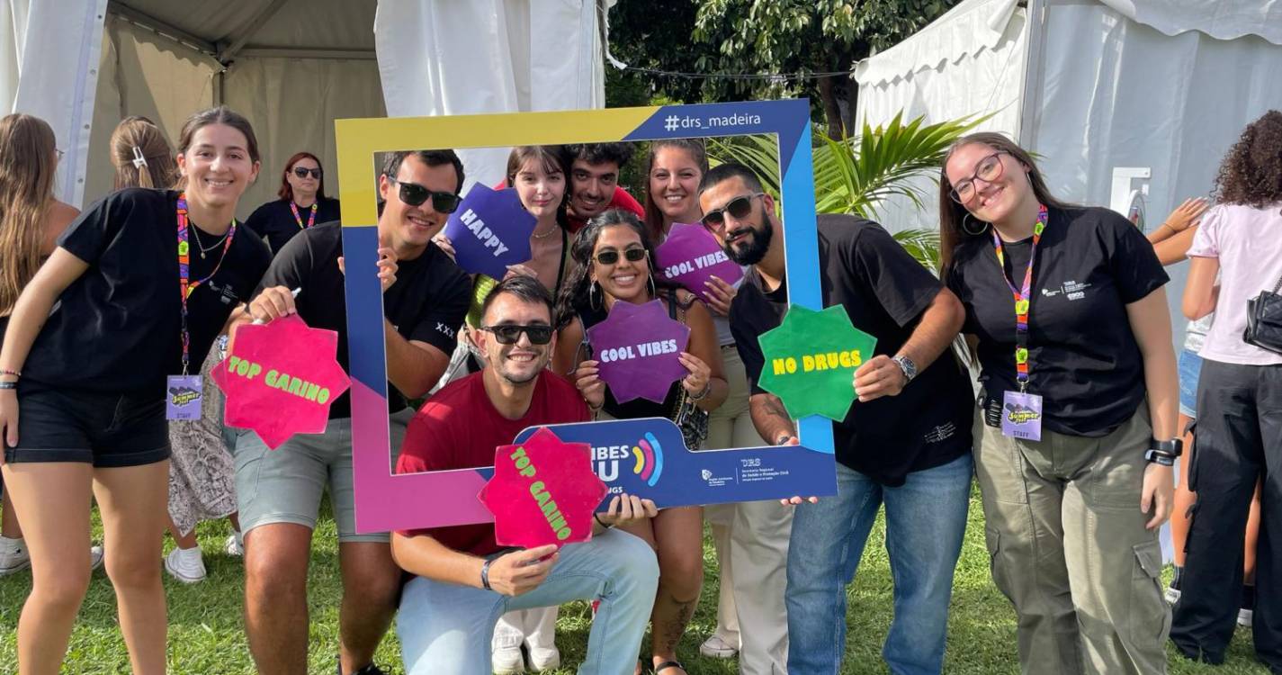 Campanha de prevenção da toxicodependência no Summer Fest