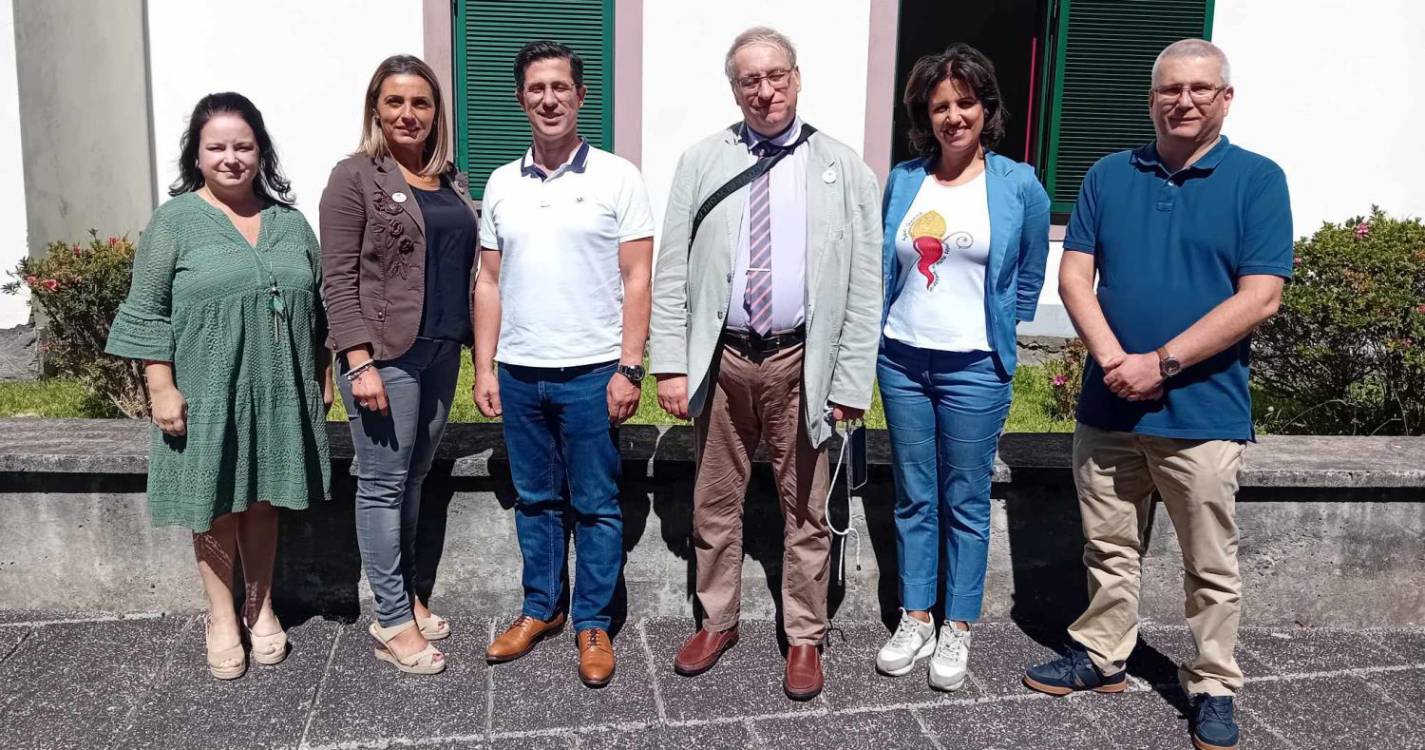 Erasmus+: Professores italianos visitam Escola de São Vicente