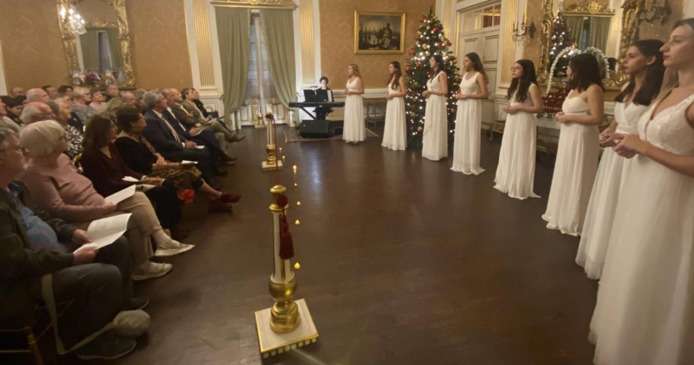 Representante da República presidiu à abertura do ‘Natal no Palácio’