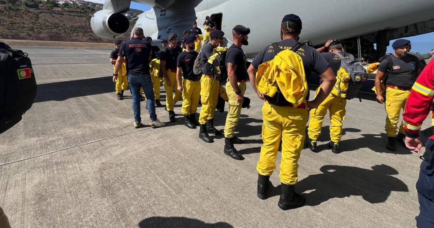 Incêndios: 60 operacionais do continente já estão no terreno; Força Especial soma agora 151 elementos