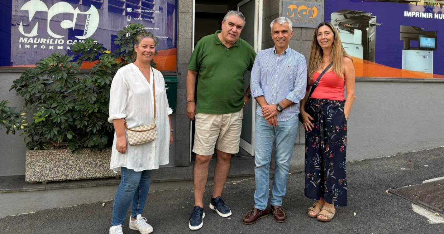 Junta de São Pedro visita empresas da freguesia