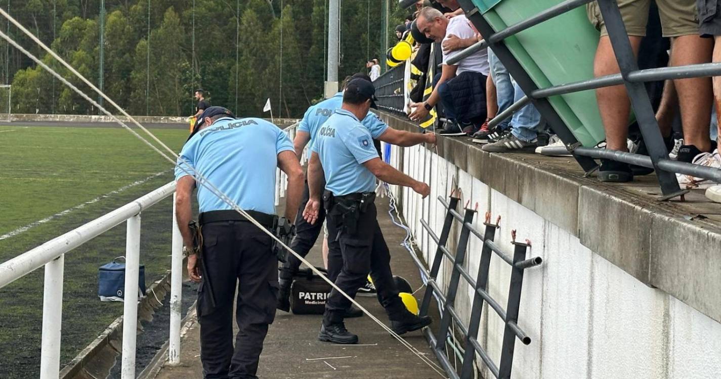 Estrutura desaba e origina susto no Complexo de Gaula (com fotos)