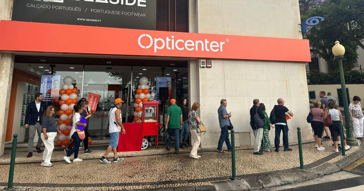 Opticenter inaugura primeira loja na Madeira e prepara já a segunda