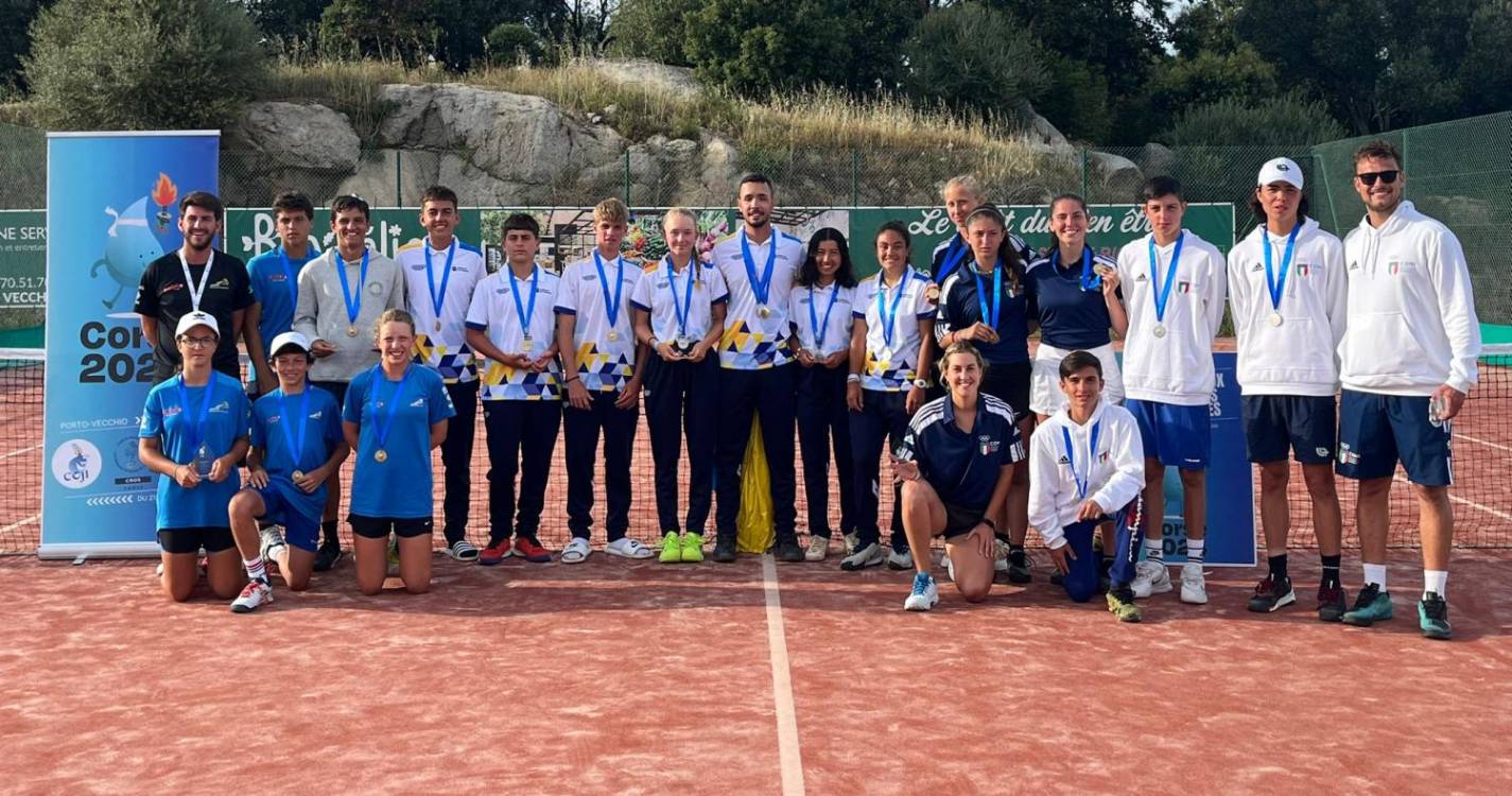 Seleção Madeirense em ténis conquista bronze nos Jogos das Ilhas