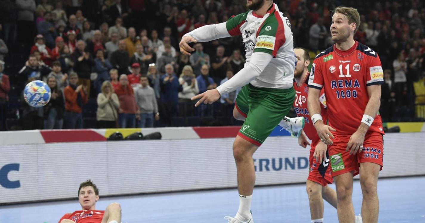 Portugal vence Noruega no arranque da ‘main round’ do Europeu de andebol