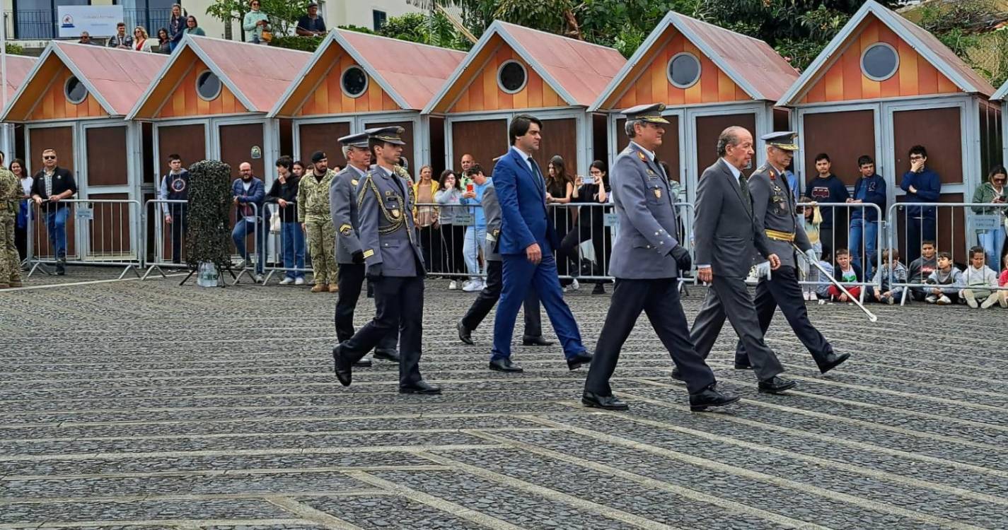 Arrancou a cerimónia dos 188 anos do Comando da Zona Militar da Madeira