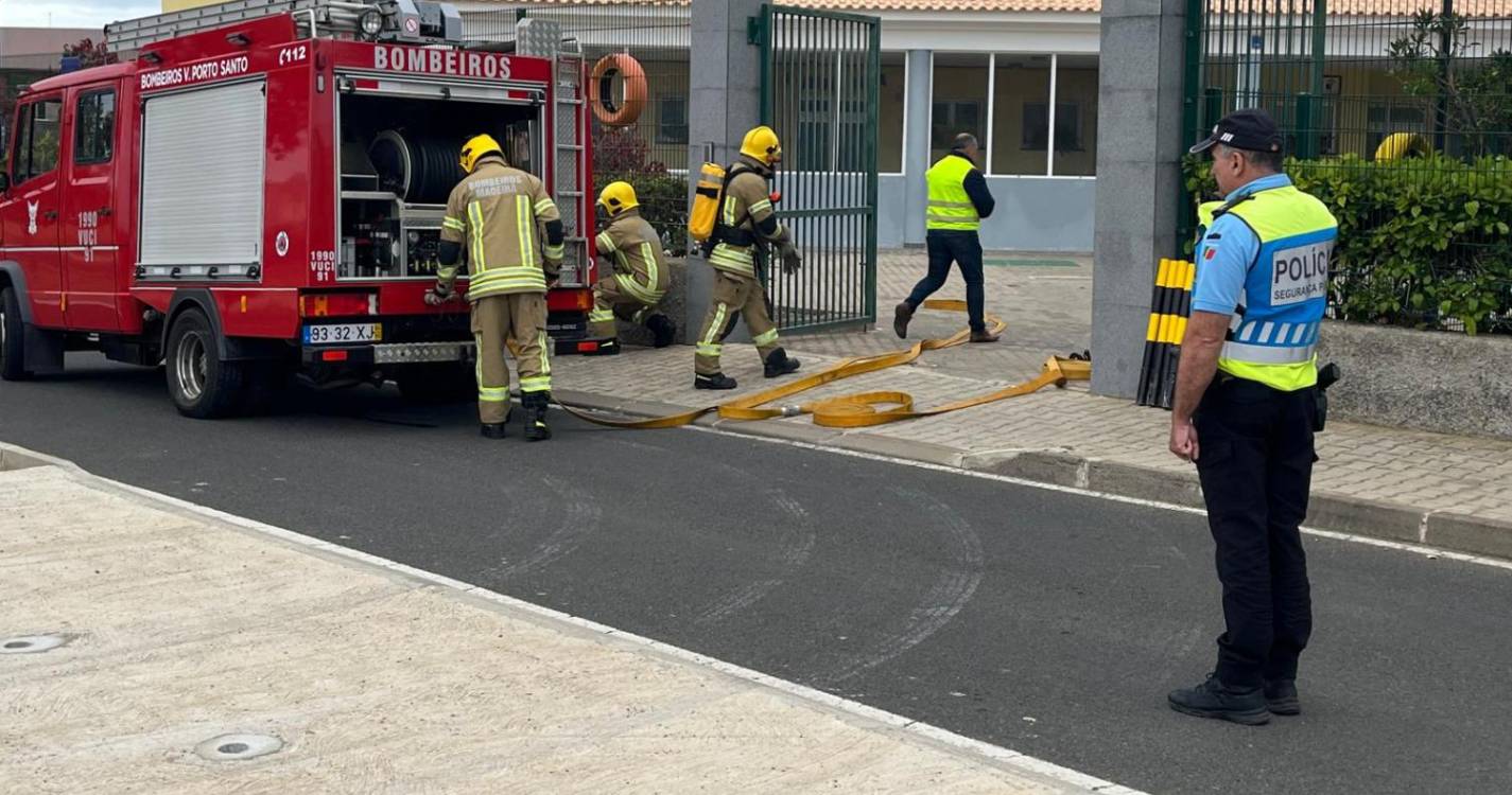 Escolas do Porto Santo participaram em simulacros de incêndio