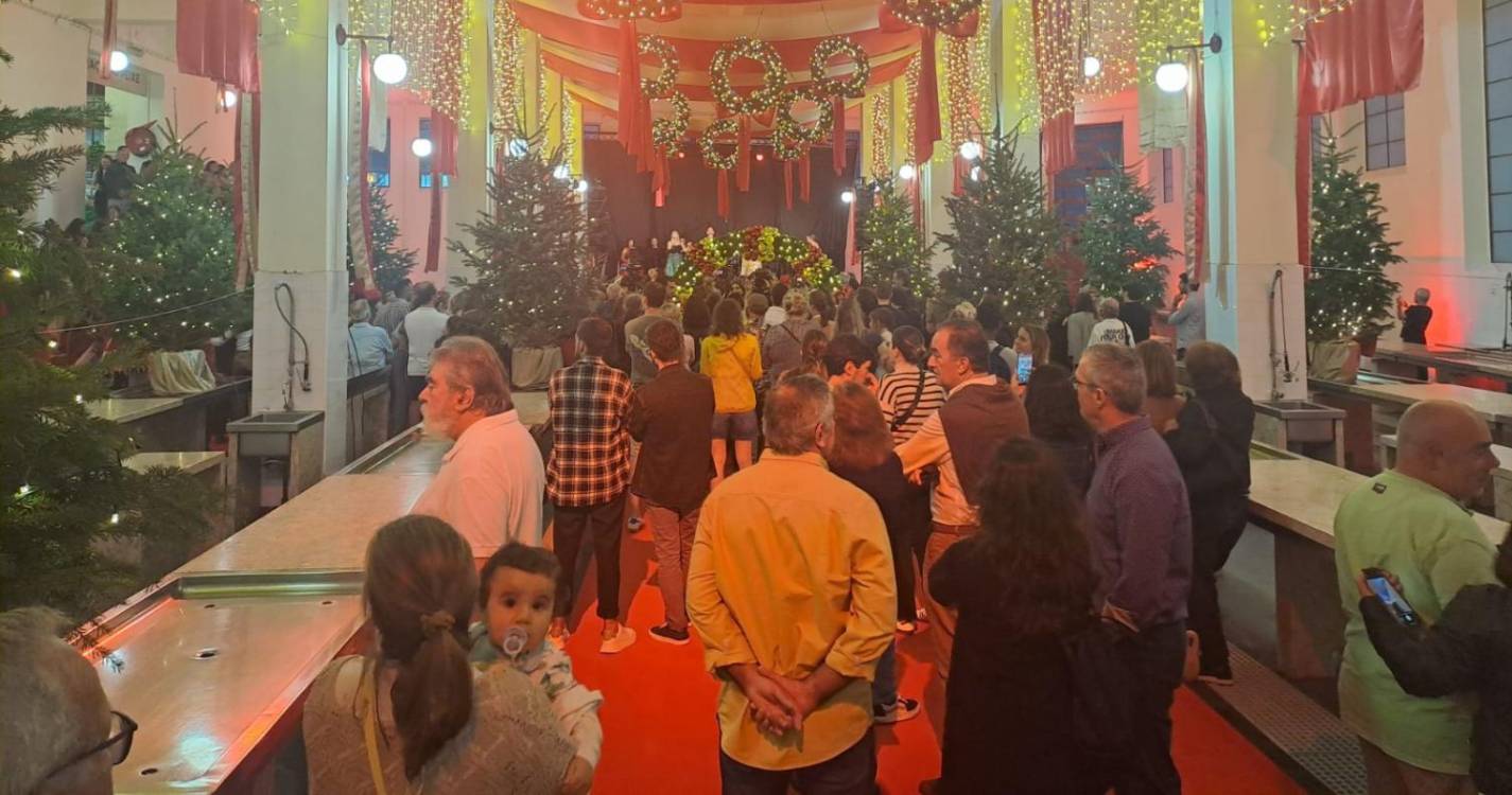 Magia do Natal no Funchal começa no Mercado dos Lavradores [Com fotos e vídeo]