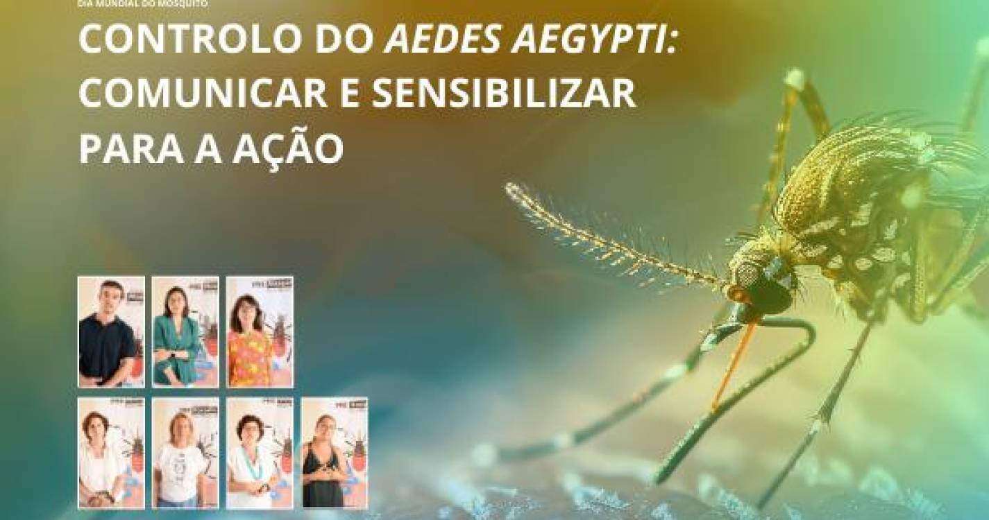 Direção Regional de Saúde assinala Dia Mundial do Mosquito com workshops de sensibilização