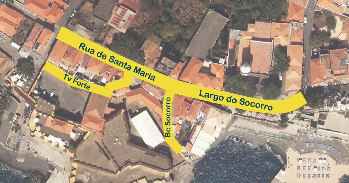 Interrupção do abastecimento de água no Largo do Socorro