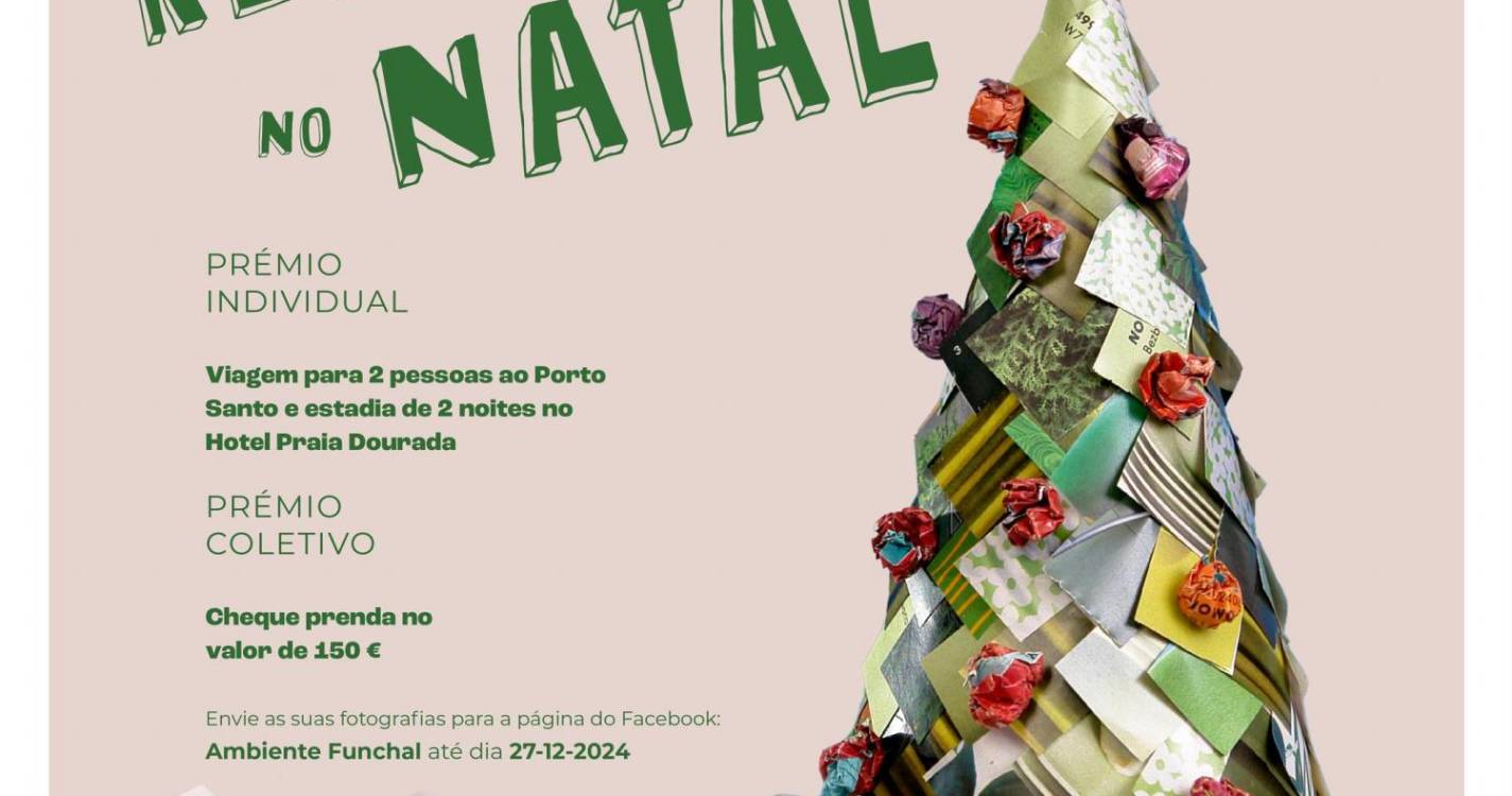 Autarquia do Funchal promove 9º Concurso Reutilizar no Natal