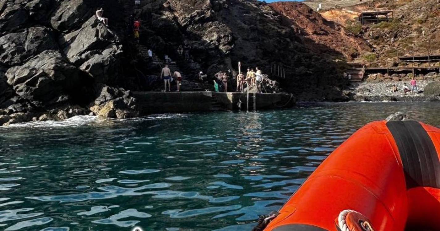 Alemã resgatada após queda na Vereda da Ponta de São Lourenço