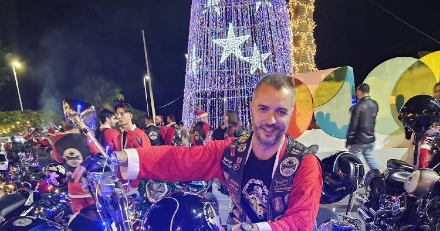 Grupo Motards Unidos espalham espírito natalício no Funchal e Câmara de Lobos (com fotos e vídeo)