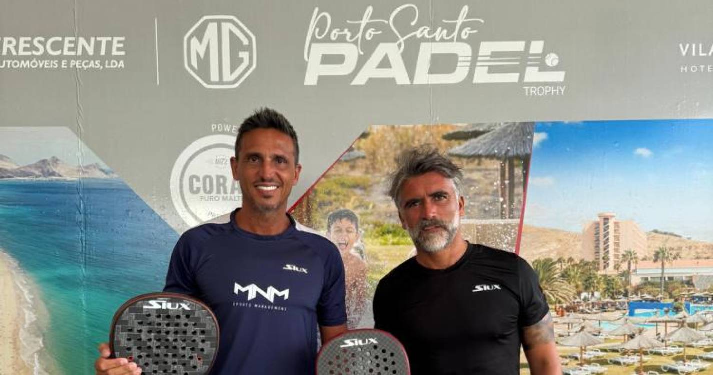 Convidados eliminados no ‘Autocrescente MG Porto Santo Padel Trophy powered by Coral Puro Malte’