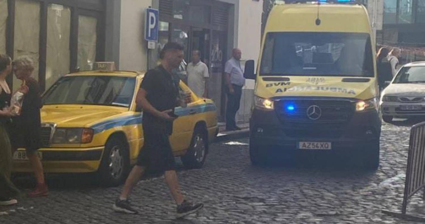 Homem ferido em queda de skate no Almirante Reis