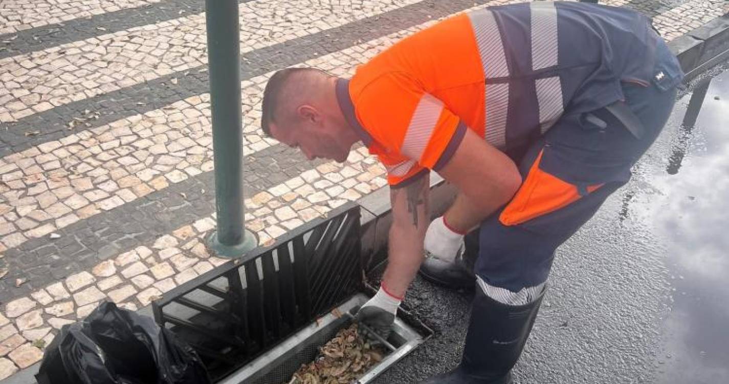 Funchal realiza trabalhos de prevenção à chuva prevista