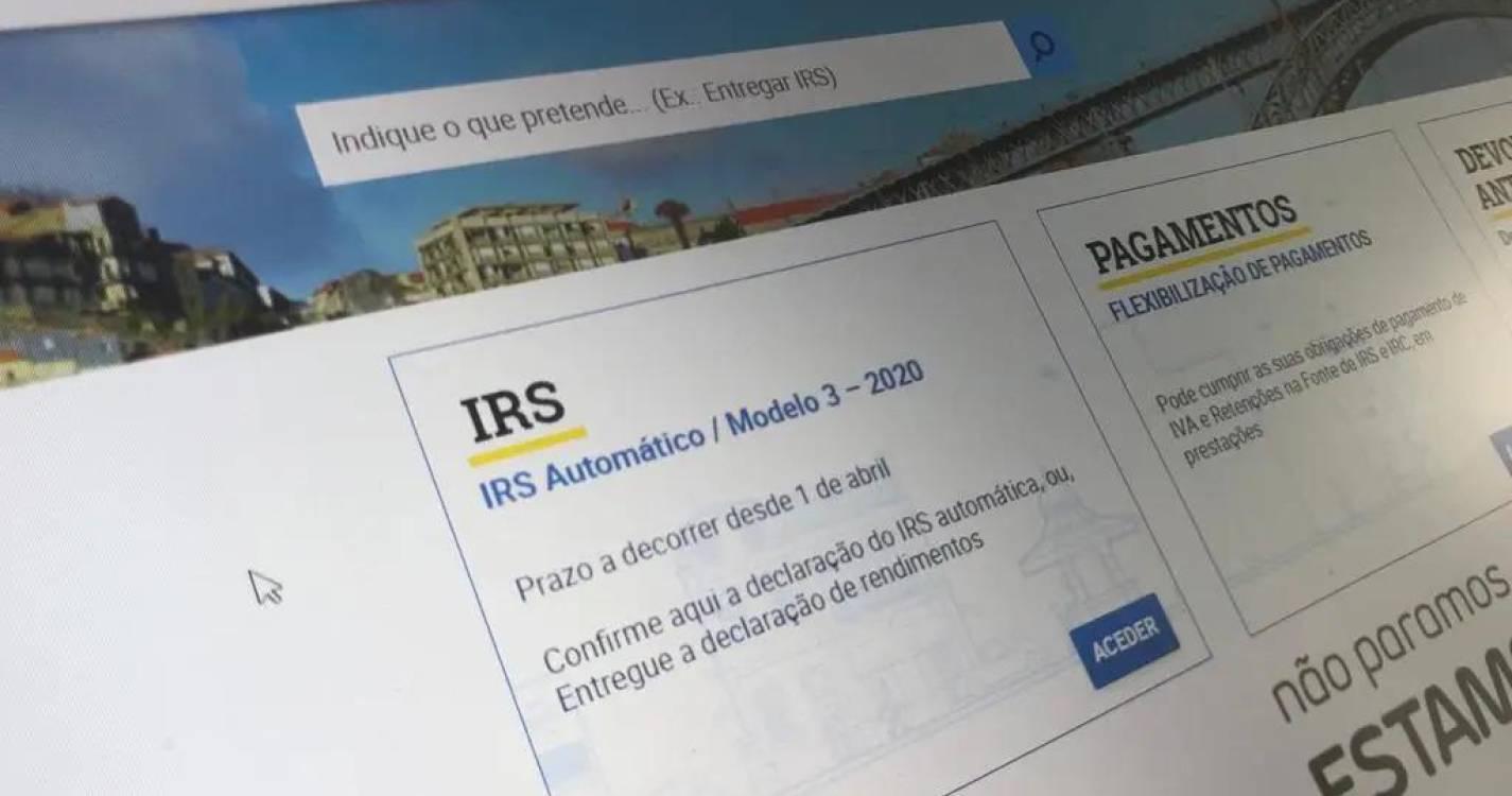 Tabelas de retenção do IRS publicadas no JORAM