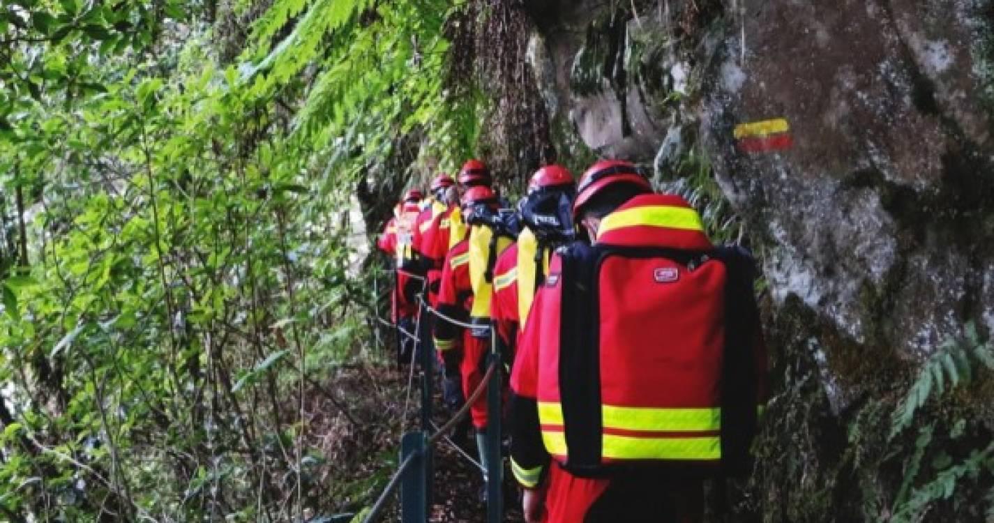 Intercâmbio de Resgate em Montanha entre Bombeiros da Calheta e Açores