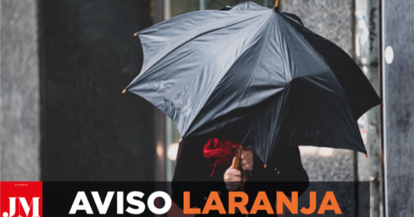 Chuva forte coloca arquipélago da Madeira sob aviso laranja