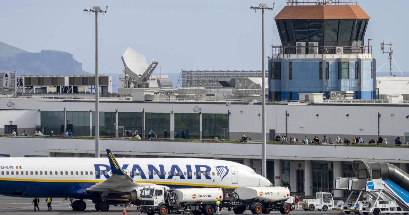 Movimento de passageiros nos aeroportos da Madeira cresceu 3,8%