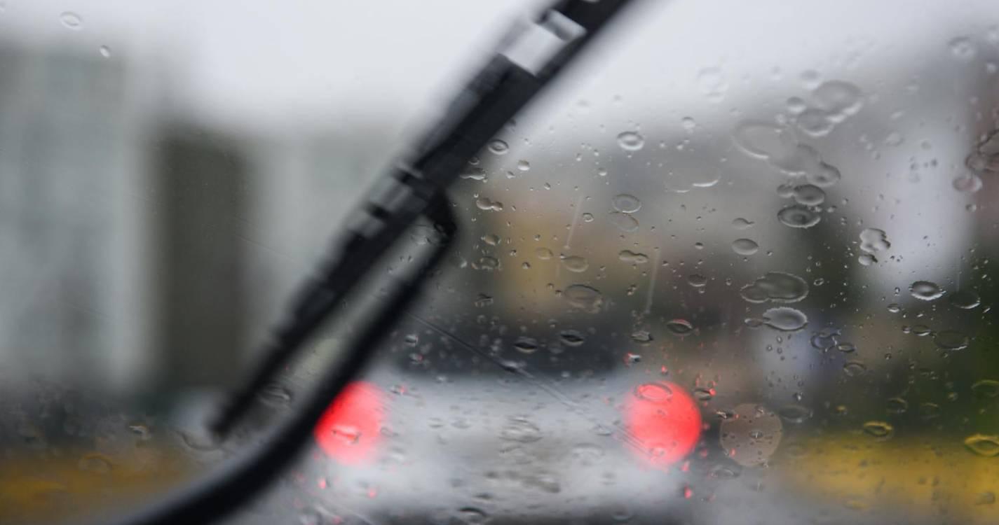 Nove distritos sob aviso laranja devido a chuva