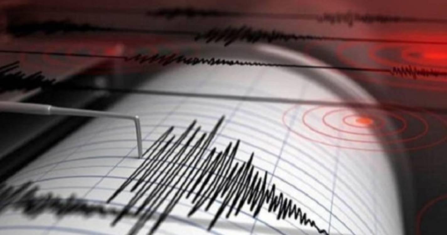 Sismo de 3.6 na escala de Richter registado na Madeira