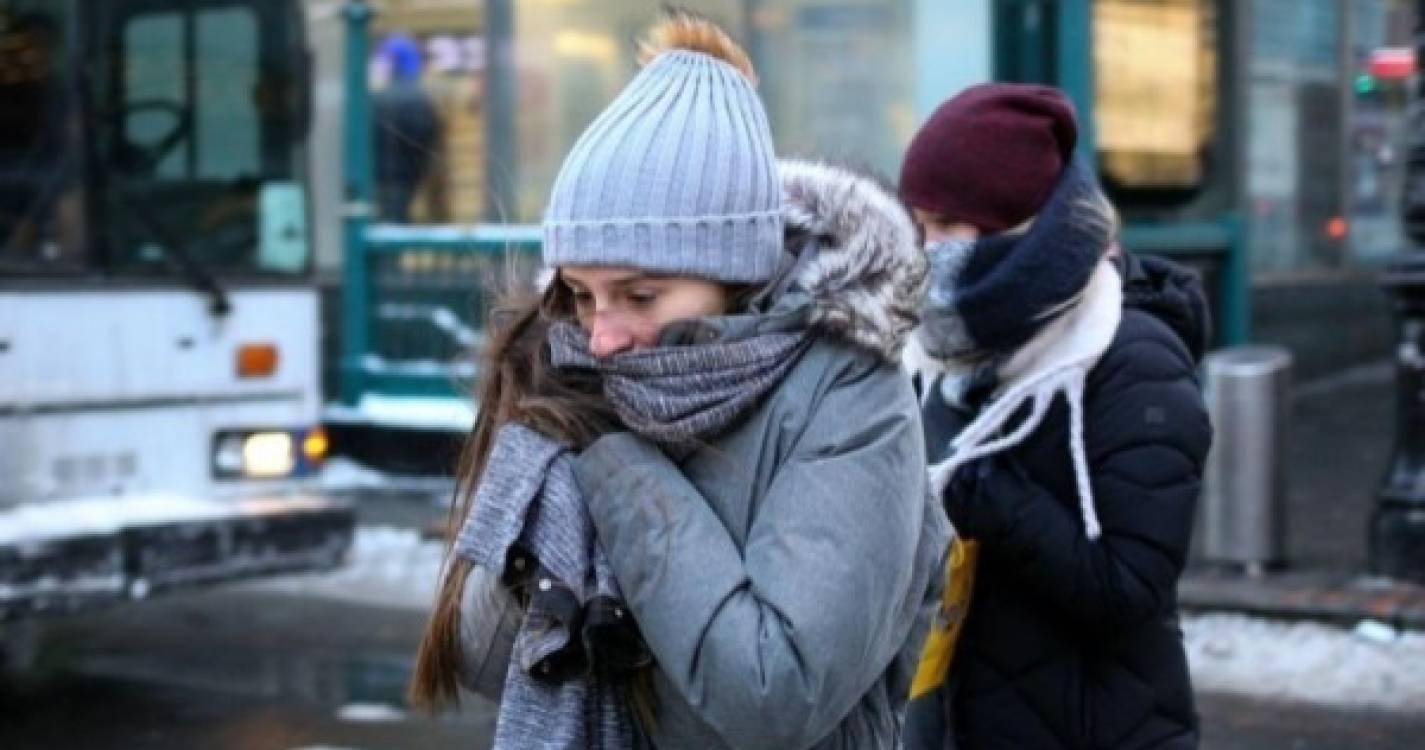 Temperatura desce até 6.ª feira e pode atingir -5°C no interior norte e centro