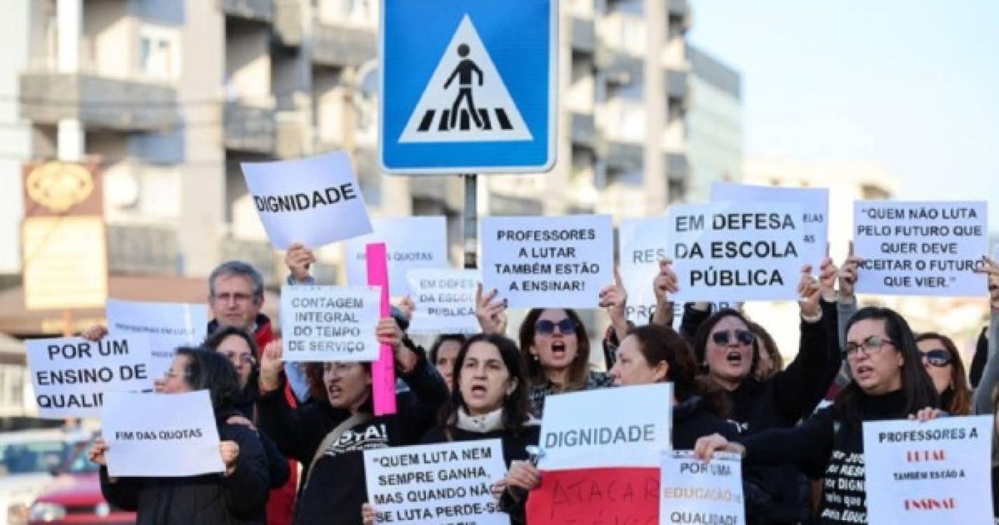 Negociações para a recuperação do tempo de serviço dos professores iniciam-se hoje