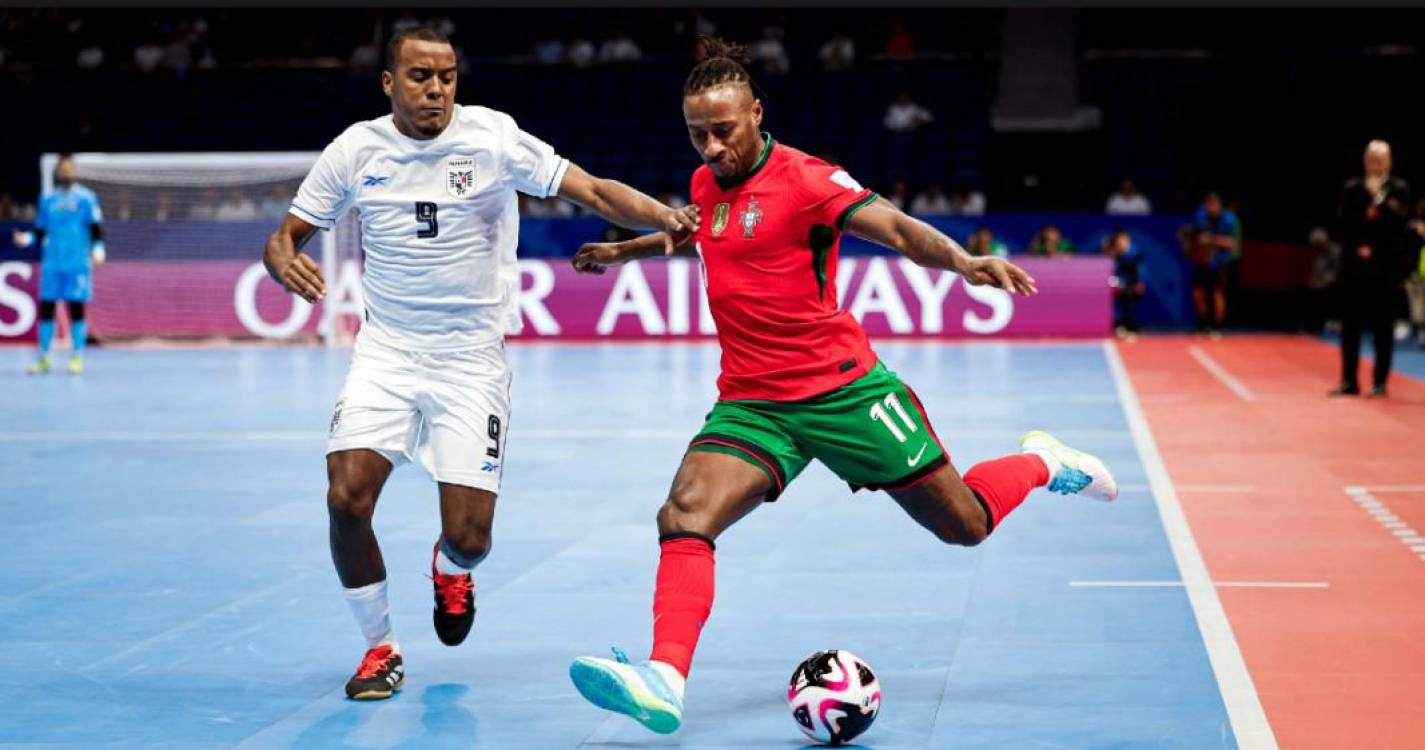 Futsal/Mundial: Portugal vence Panamá com goleada histórica na estreia