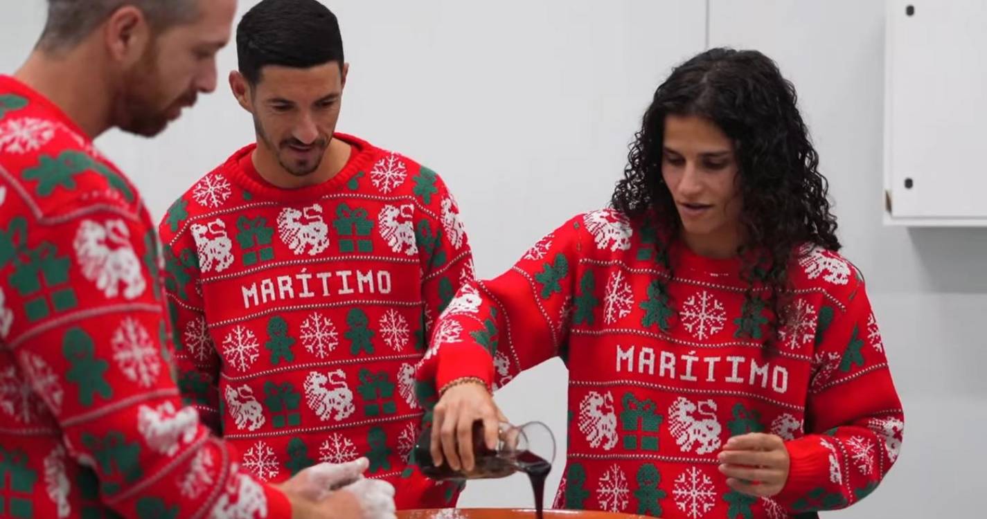 Vídeo de Natal do Marítimo apela ao sentimento de partilha