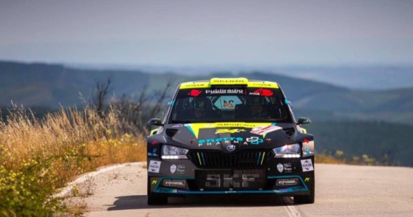 Ricardo Teodósio com novo Skoda Fabia Rally2 Evo diz que quer divertir-se e divertir o público