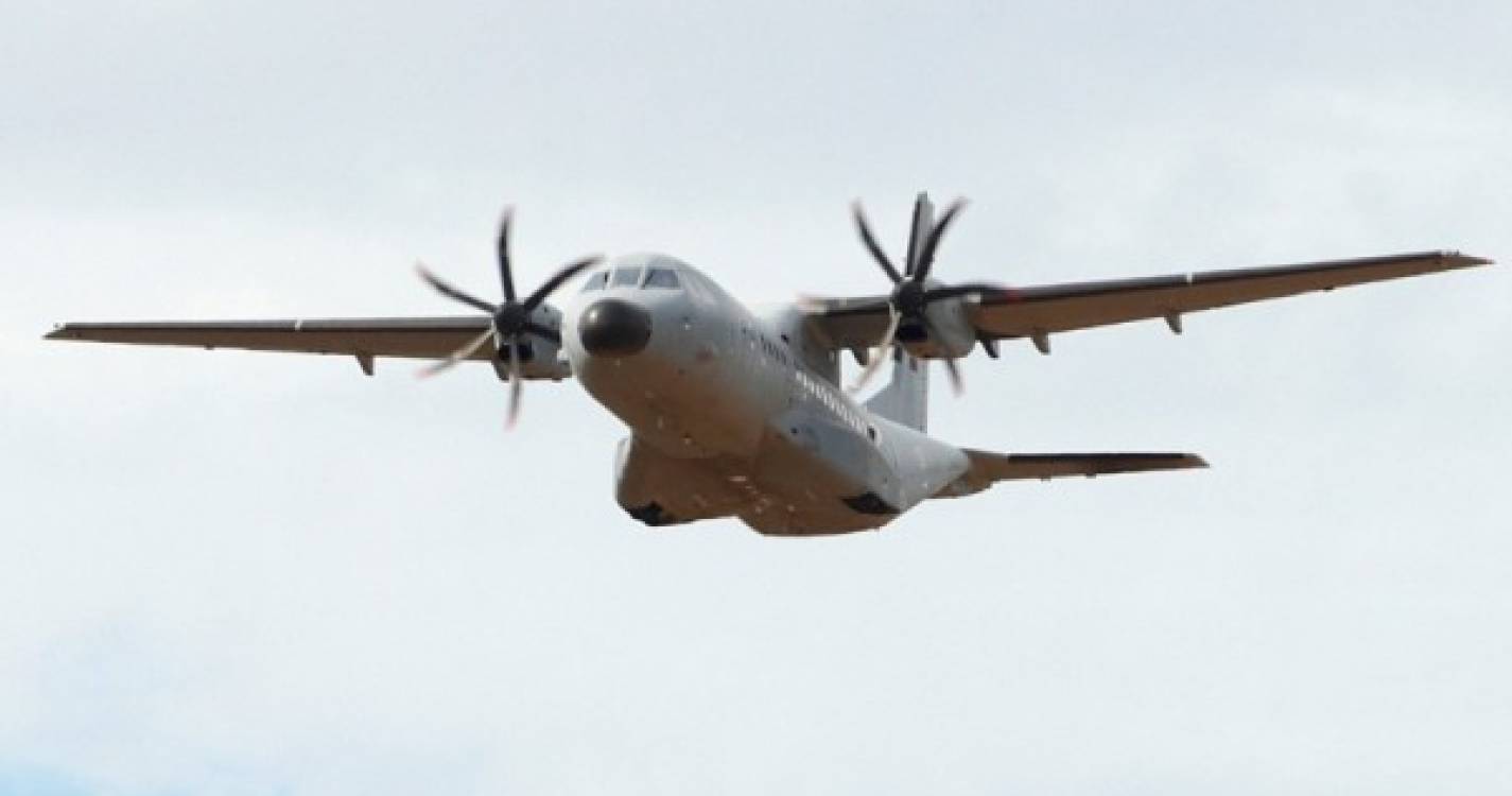 Força Aérea transportou doente do Porto Santo para o Funchal