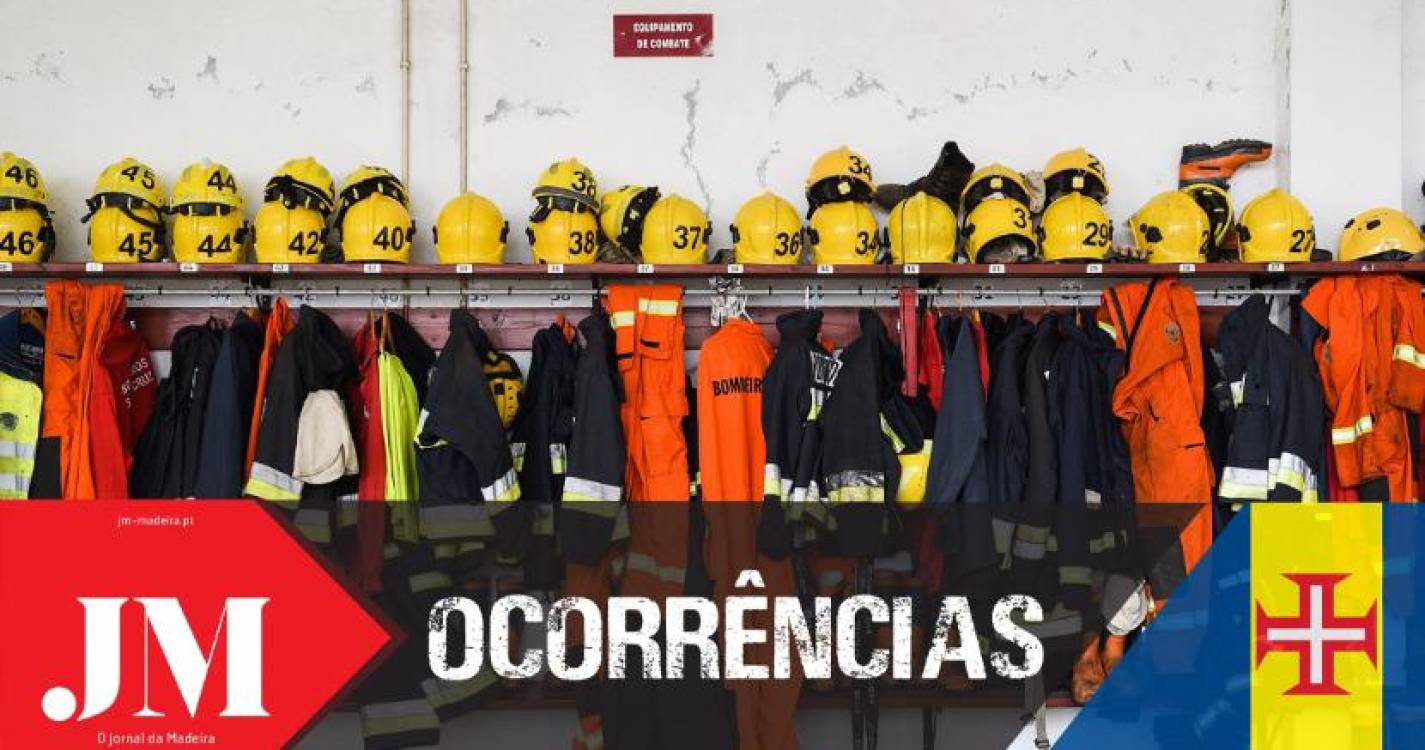 Incêndio em residência no Funchal mobiliza 7 bombeiros