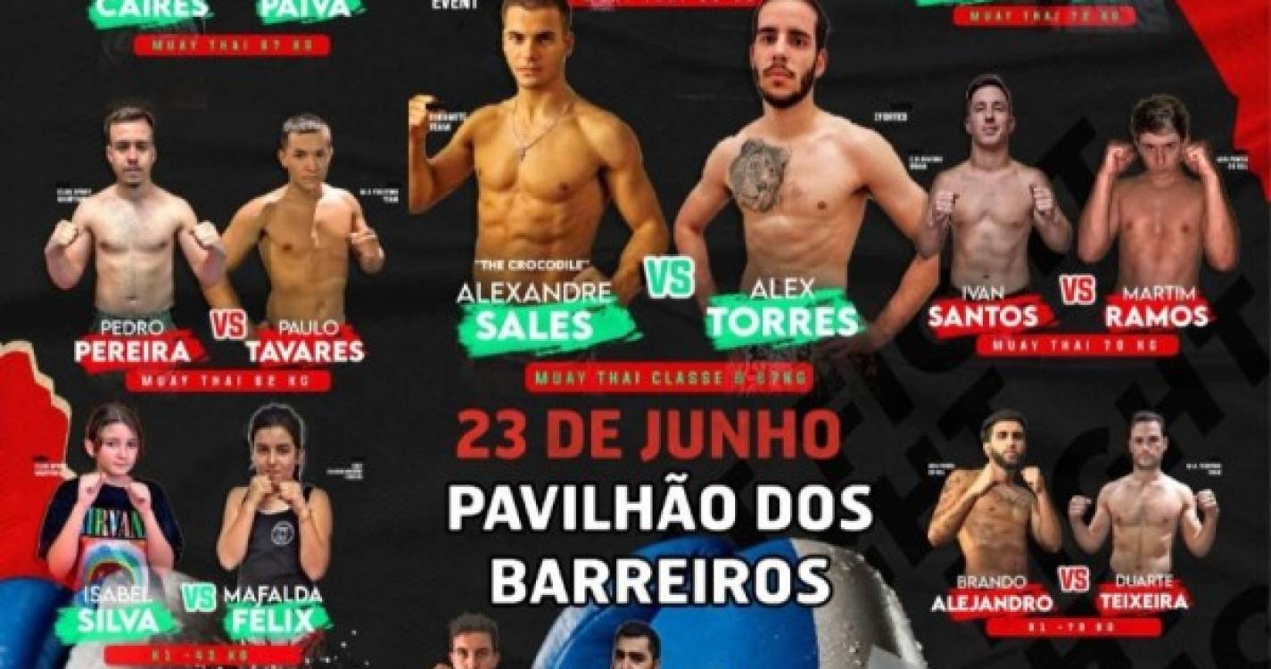 Pavilhão dos Barreiros acolhe esta noite o Madeira fighting championship 15